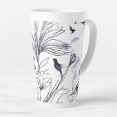 Les envolés 2 Tasse カフェラテマグ (右アングル)