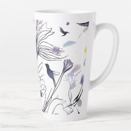 Les envolés 2 Tasse カフェラテマグ