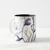 Les envolés 2 Tasse ツートーンマグカップ (正面左)