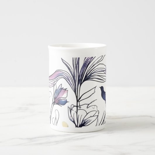 Les envolés 2 Tasse ボーンチャイナマグカップ (正面)