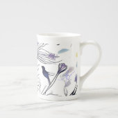 Les envolés 2 Tasse ボーンチャイナマグカップ (右)
