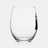 Les Femmes 16 oz. Stemless Wine Glass ステムなしワイングラス (右)