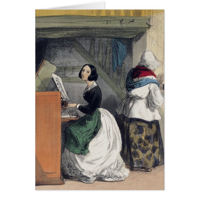 「Les Femmes deからの音楽学校の生徒、 (正面)