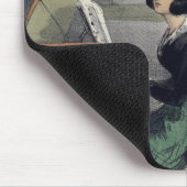 「Les Femmes deからの音楽学校の生徒、 マウスパッド (コーナー)