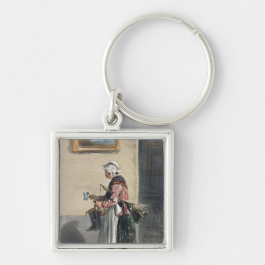 「Les Femmes deパリからの掃除婦、 キーホルダー (正面)