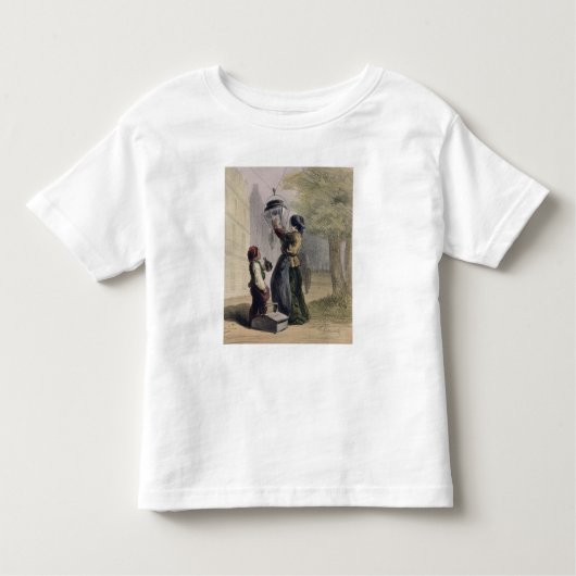 「Les Femmes deパリからのLamplighter、 トドラーTシャツ (正面)