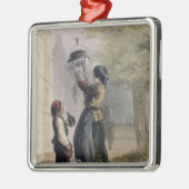 「Les Femmes deパリからのLamplighter、 メタルオーナメント (左)
