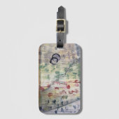 Les Feuilles ラゲッジタグ (正面縦)