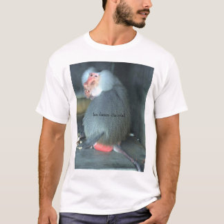 les fleurs du mal -ヒヒ tシャツ