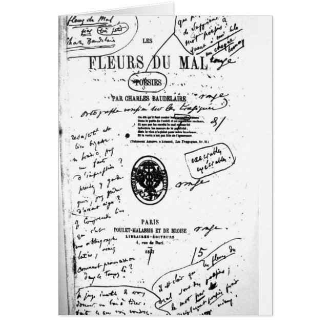 Les Fleurs du Mal 2 - Baudelaire (正面)