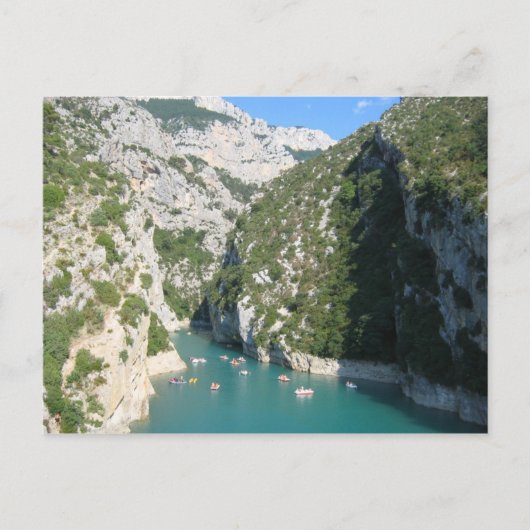 Les gorges du Verdon - ポストカード (正面)