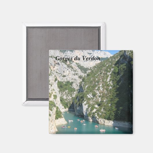 Les Gorges du Verdon - マグネット (正面/裏面)