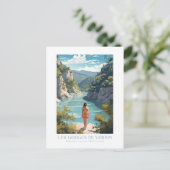 Les Gorges du Verdon - poster - Affiche ポストカード (スタンド正面)