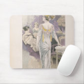 「Les Grandesモードdeパリからの夜会服、 マウスパッド (マウス)