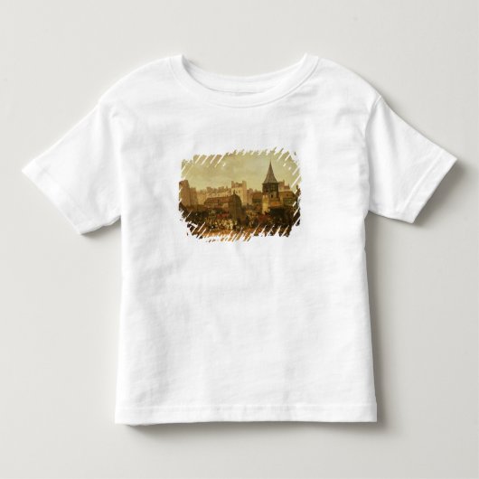 Les Hallesで喜ぶこと トドラーTシャツ (正面)