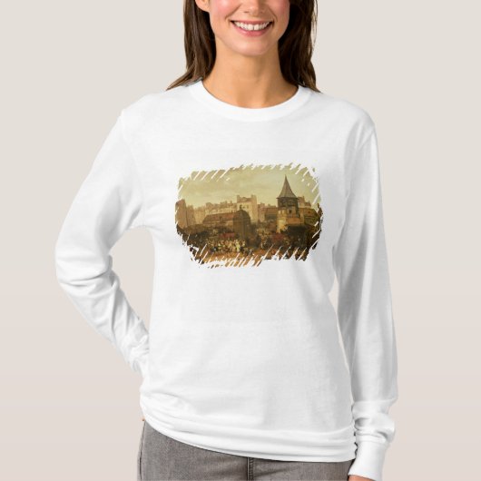 Les Hallesで喜ぶこと Tシャツ (正面)