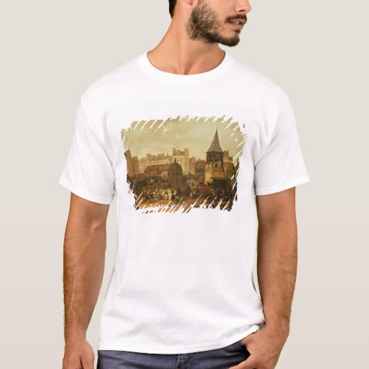 Les Hallesで喜ぶこと Tシャツ (正面)