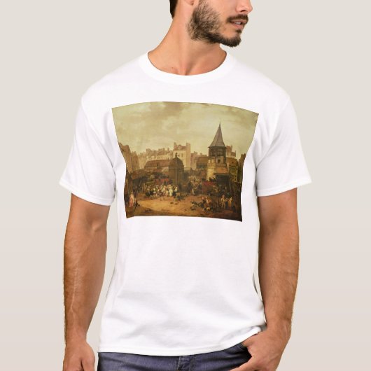 Les Hallesで喜ぶこと Tシャツ (正面)