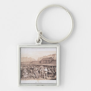 Les Halles 1855年 キーホルダー