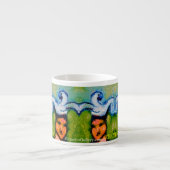 "Les Hommes Du Cirque"のエスプレッソのコップ エスプレッソカップ (正面)