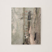 Les HuitrieresのLa Trinite-Sur-Mer、モルビアン1912年 ジグソーパズル (縦)