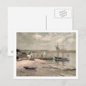 Les Huitrieres, La Trinite-Sur-Mer, Morbihan, 1912 ポストカード (正面/裏面)
