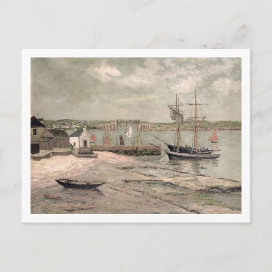 Les Huitrieres, La Trinite-Sur-Mer, Morbihan, 1912 ポストカード (正面)
