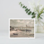 Les Huitrieres, La Trinite-Sur-Mer, Morbihan, 1912 ポストカード (スタンド正面)