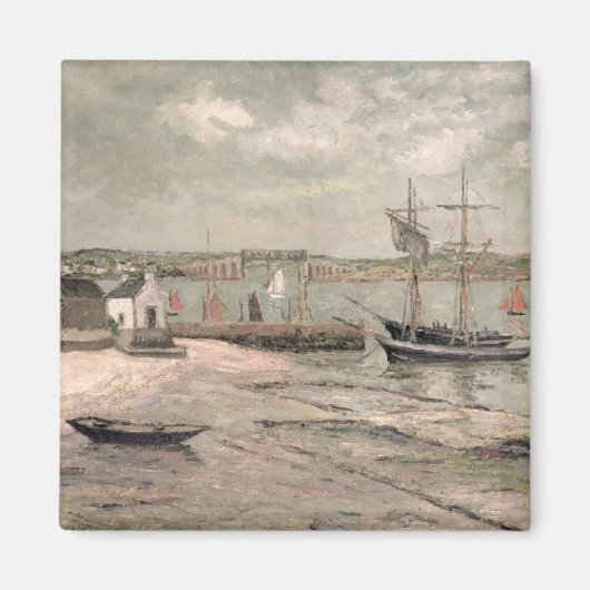 Les Huitrieres, La Trinite-Sur-Mer, Morbihan, 1912 マグネット (正面)