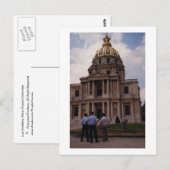 Les Invalides、フランス ポストカード (正面/裏面)