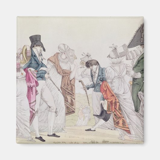 Les Invisibiles', c.1807 マグネット (正面)