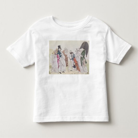 Les Invisibles', c.1807 トドラーTシャツ (正面)