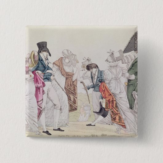 Les Invisibles', c.1807 缶バッジ (正面)