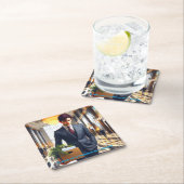  - Les Jours Meilleurs Arrivent スクエアペーパーコースター (インサイチュ)