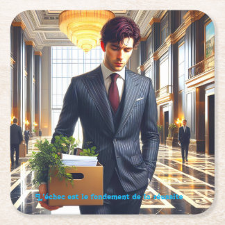  - Les Jours Meilleurs Arrivent スクエアペーパーコースター