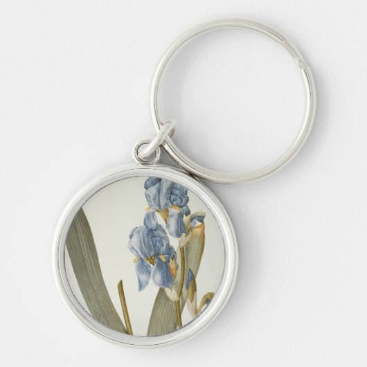 "Les Liliacees」からのアイリスPallida、1812年 キーホルダー (正面)