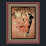 Les Martinez Art Deco Travel Poster 16 x 20 ポスター<br><div class="desc">Vintage,  Latino,  Art Deco,  poster Les Martinez.</div>