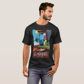 Les Menuiresポスター Tシャツ (正面フル)