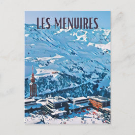 Les Menuires Station de ski  ポストカード