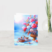 Les merveilles d'Alice au pays imaginaire -  サンキューカード (裏面)