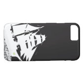 Les Misの船のシルエットの箱 Case-Mate iPhoneケース (裏面(横))