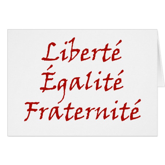 Les Misérables愛: Liberté、Égalité、Fraternité (正面横)