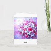 Les mots du cœur, carte pour tous サンキューカード (裏面)