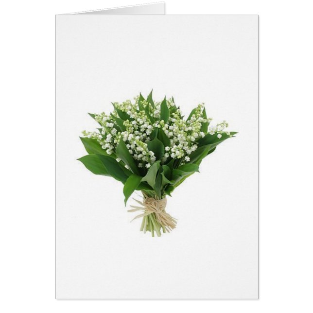 Les Muguetsカード (正面)