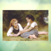 Les Noisette:ハゼルナッツを集める若い女の子 ウィンドウサイン (シート3)