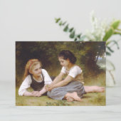 Les Noisette：ハゼルナッツを集める若い女の子 シーズンカード (スタンド正面)