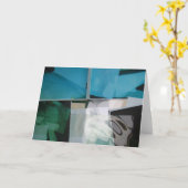 Les Non-Dessins du Jour 2005-2006プロジェクトHalfBlue カード (黄色い花)