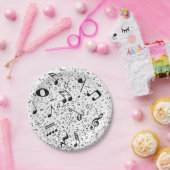 Les notes de musique ペーパープレート (パーティー)