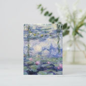 Les Nympheas de Claude Monet (Water Lilly) ポストカード (スタンド正面)