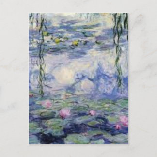 Les Nympheas de Claude Monet (Water Lilly) ポストカード